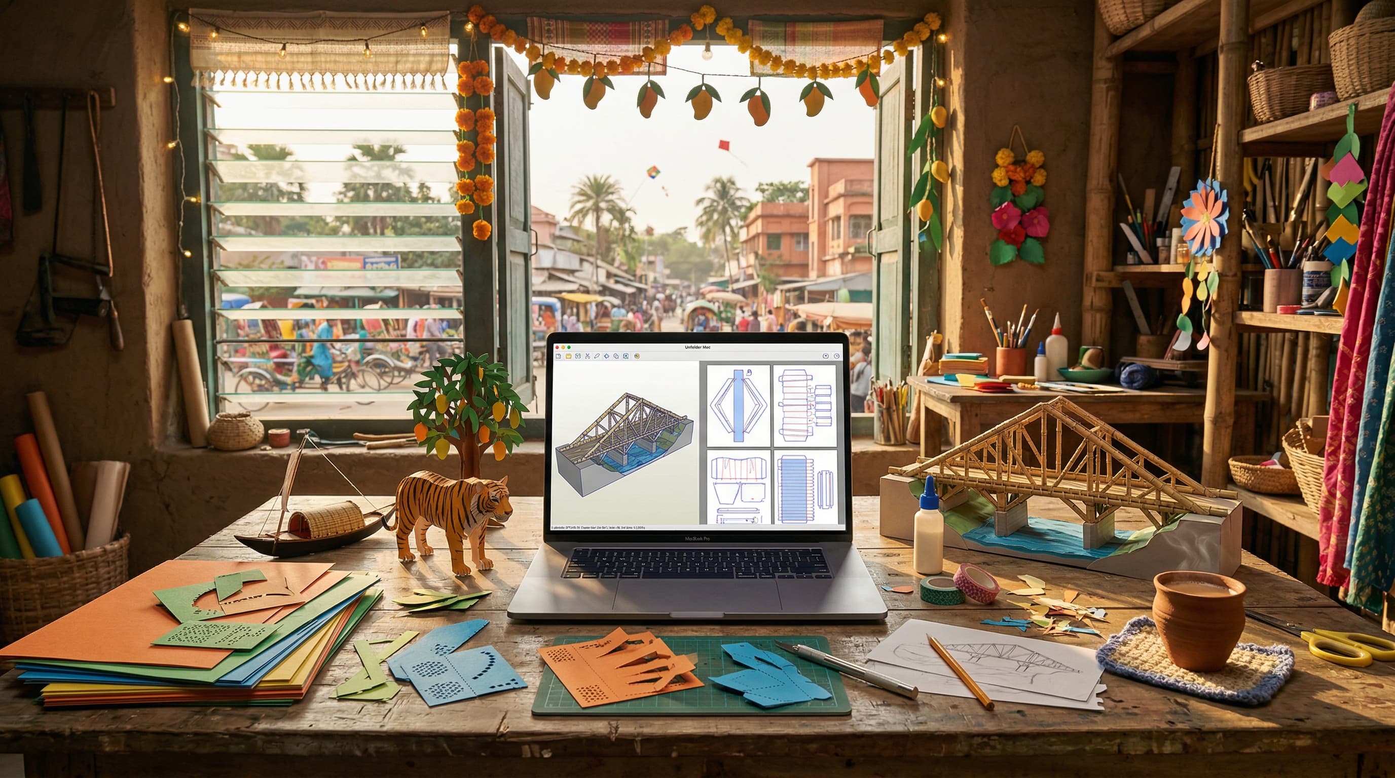 Unfolder Mac Tool Transforms Jessore Papercraft Crafters