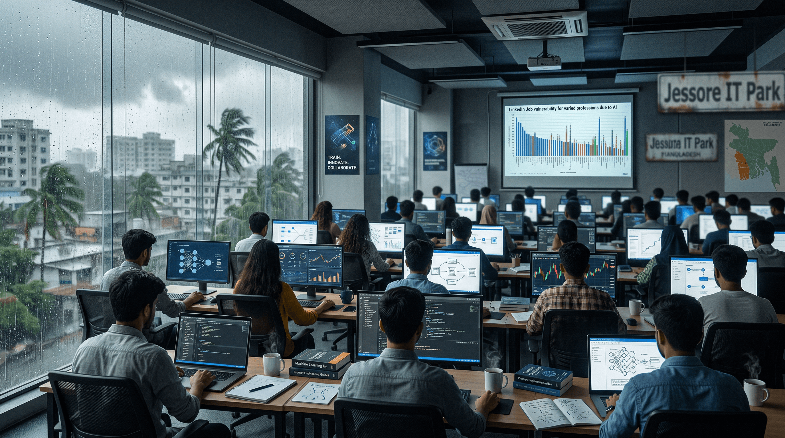 AI Threatens Bangladesh Software Jobs, LinkedIn Warns