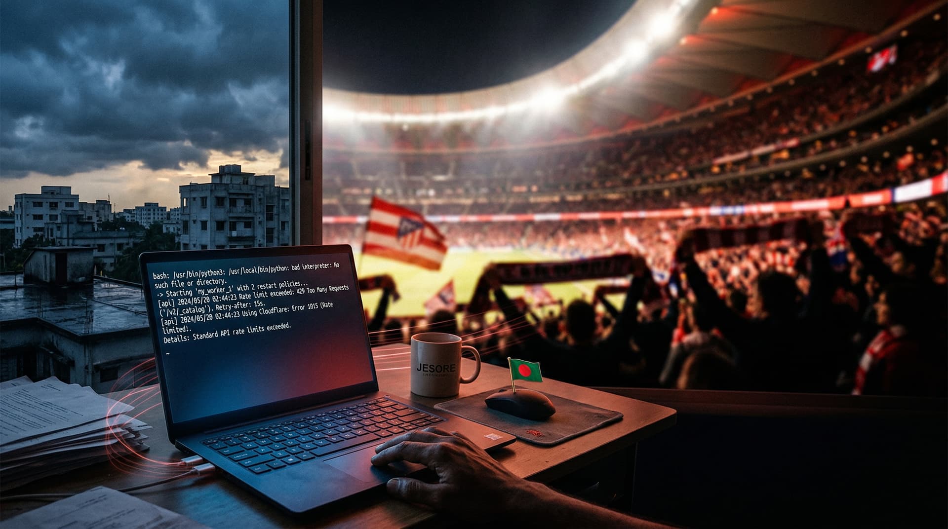 Cloudflare Block Halts Docker Pulls in Bangladesh During La Liga Clash