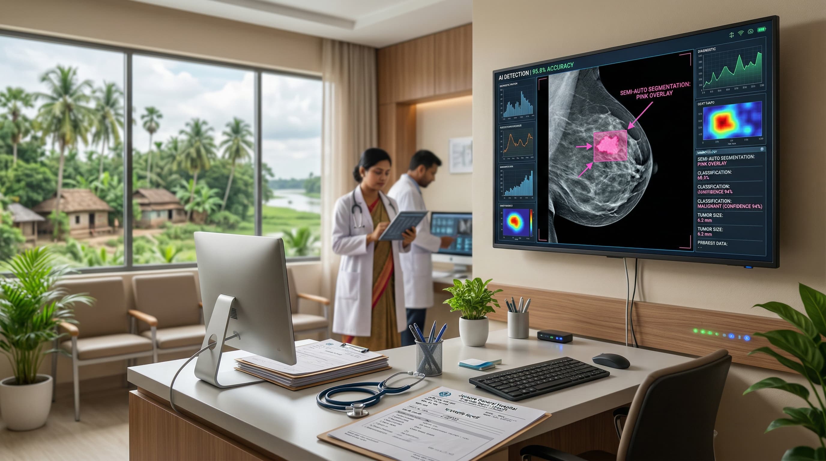 AI Breast Cancer Management Hits 95% Accuracy in Jessore