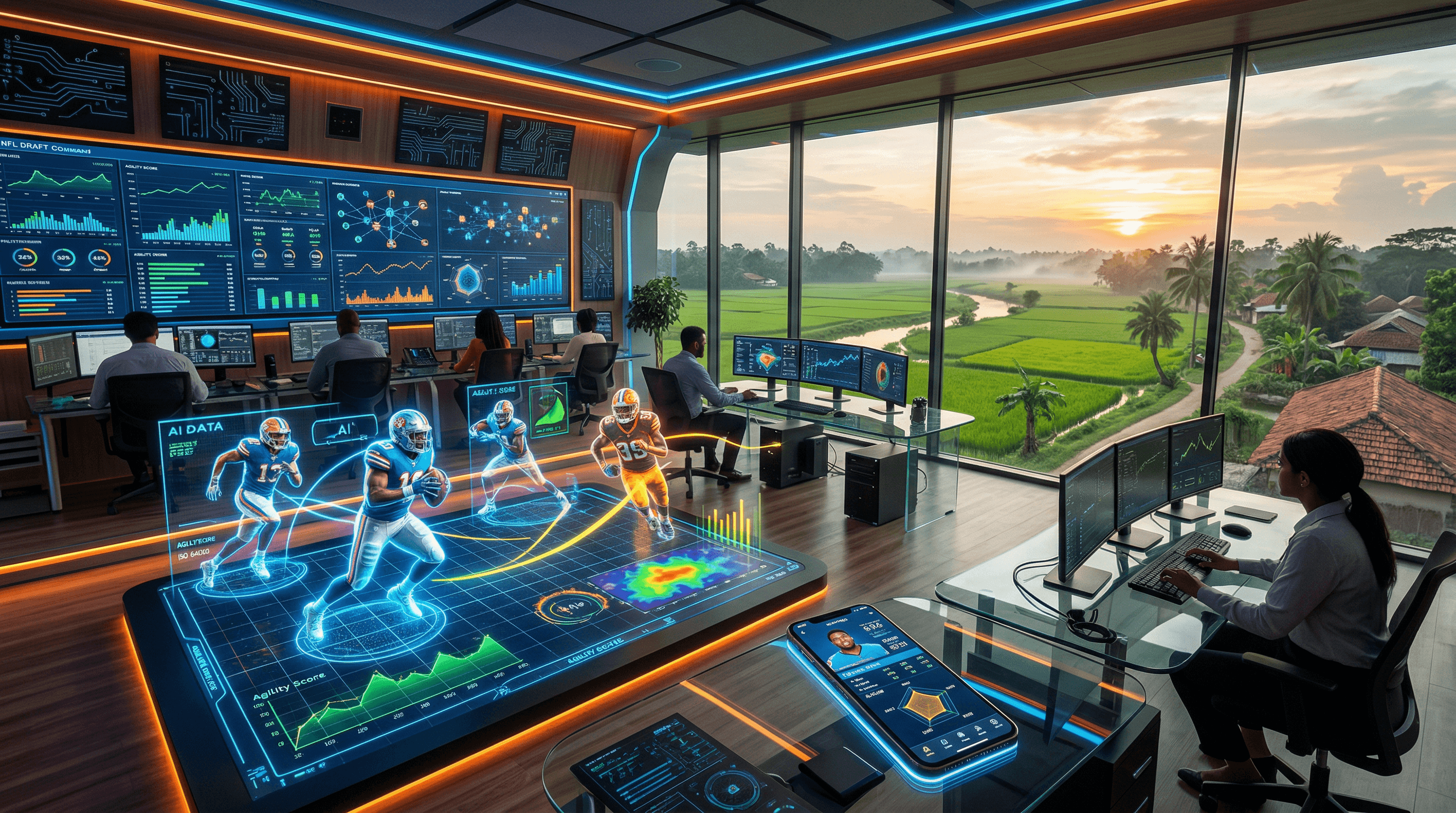 NFL AI Draft Prep Transforms Jessore Youth Scouting