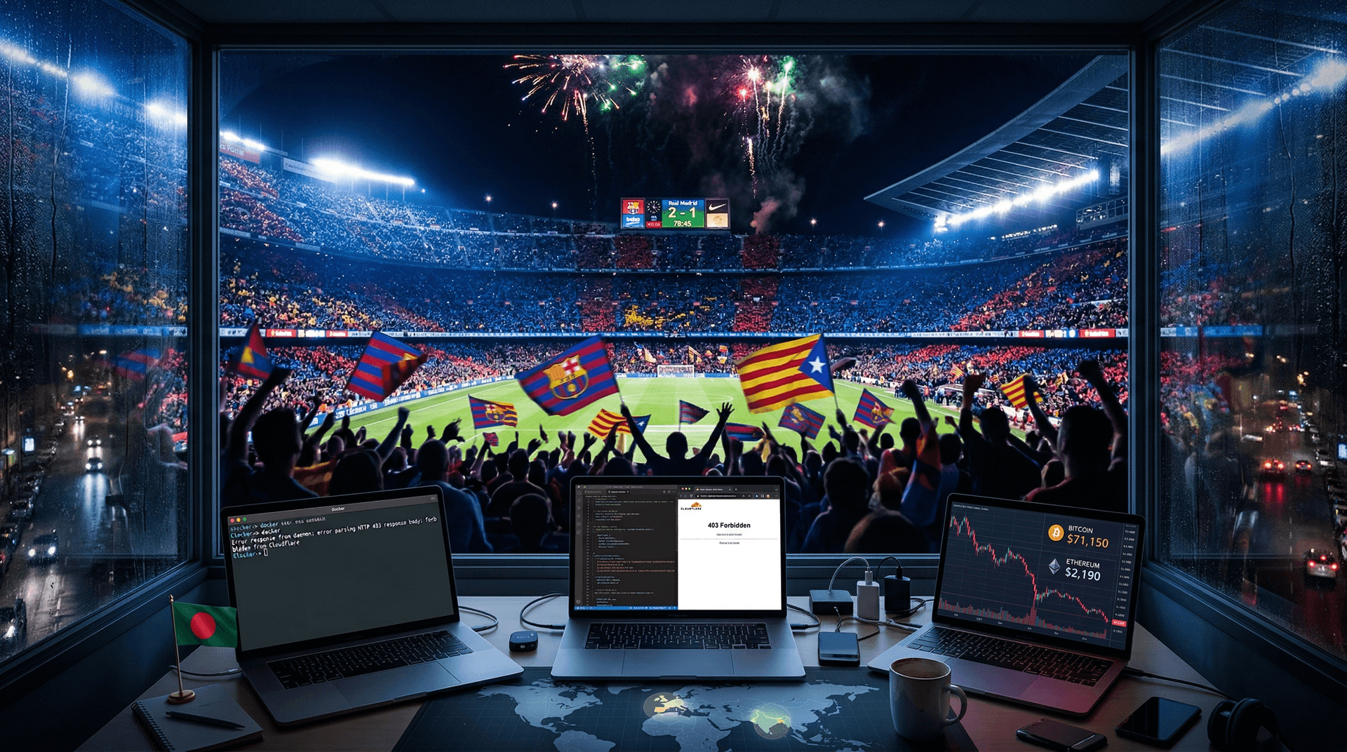 Cloudflare Outage Docker Pulls Fail During Spain Football Clash