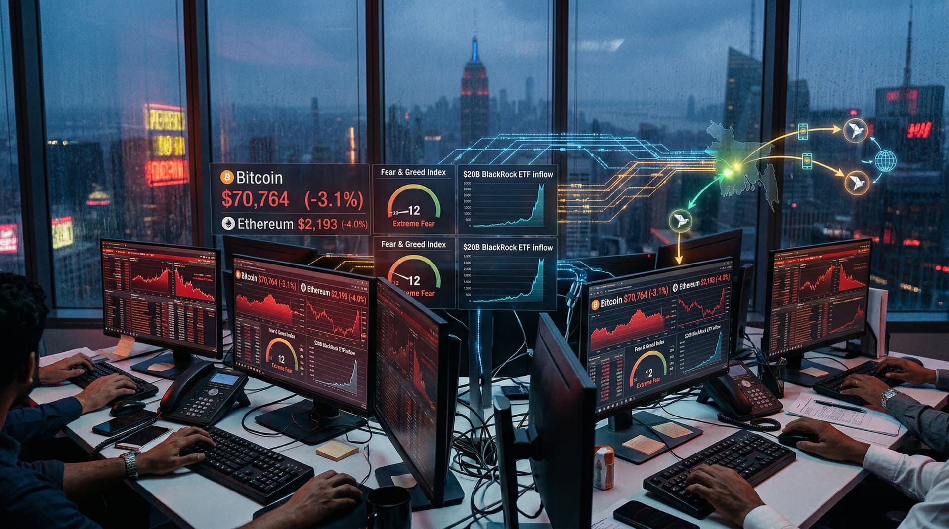 BlackRock Crypto Surge Hits $20B in Q1 2026: Bangladesh Ban Risks