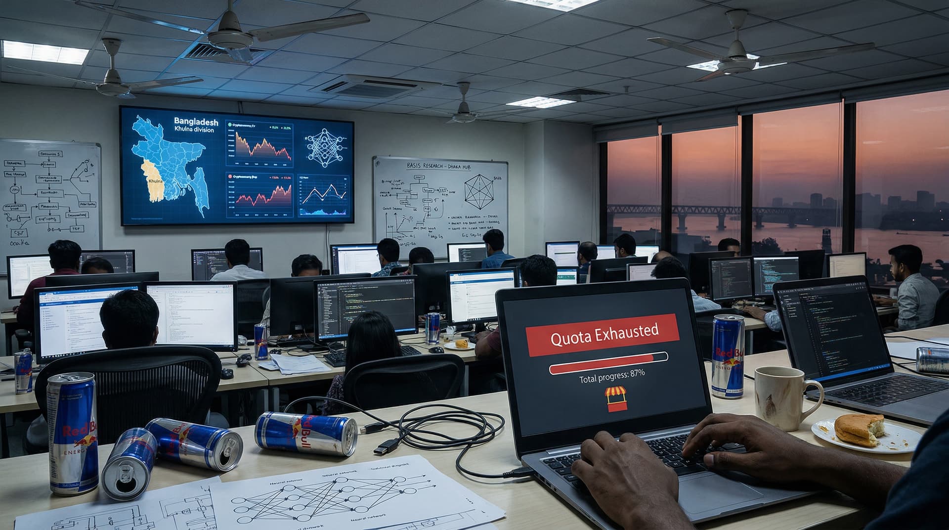 Pro Max 5x Quota Exhausts in 1.5 Hours, Halts Bangladesh AI