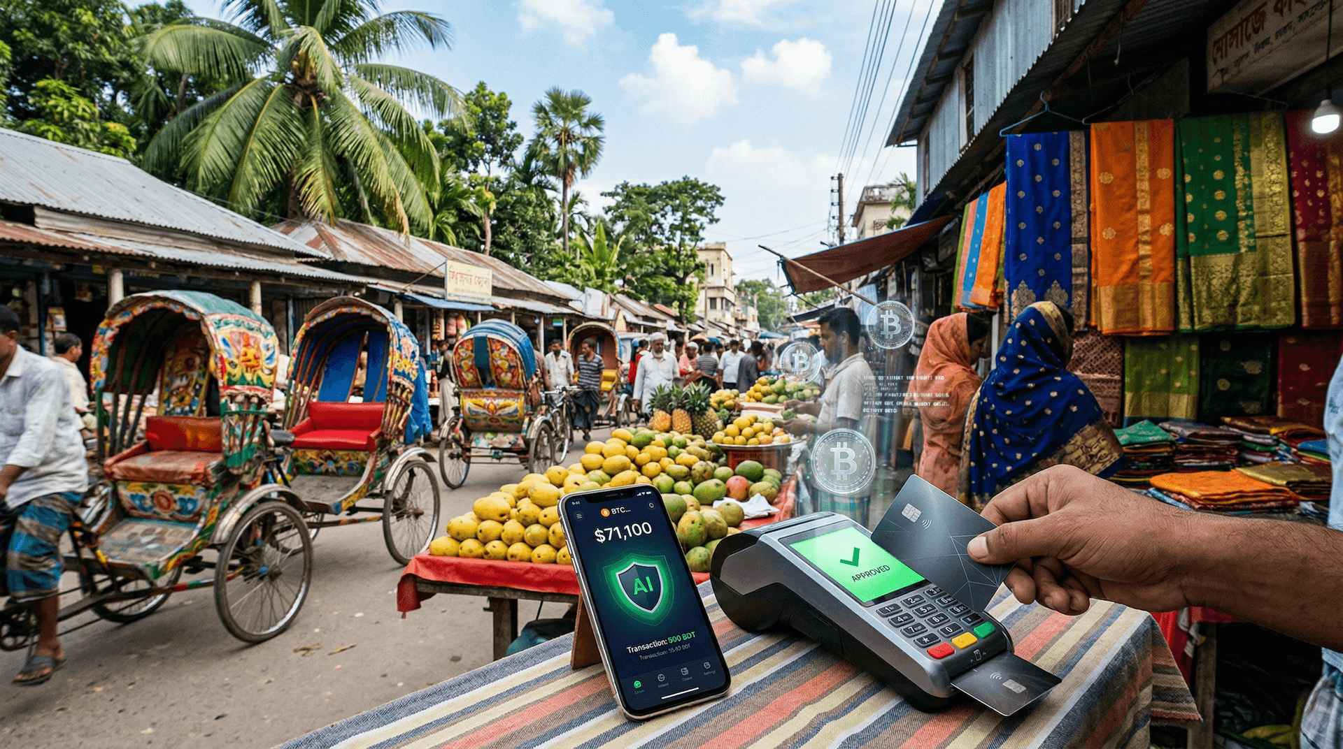 Crypto Cards Bangladesh Surge 30% as Bitcoin Hits $71K