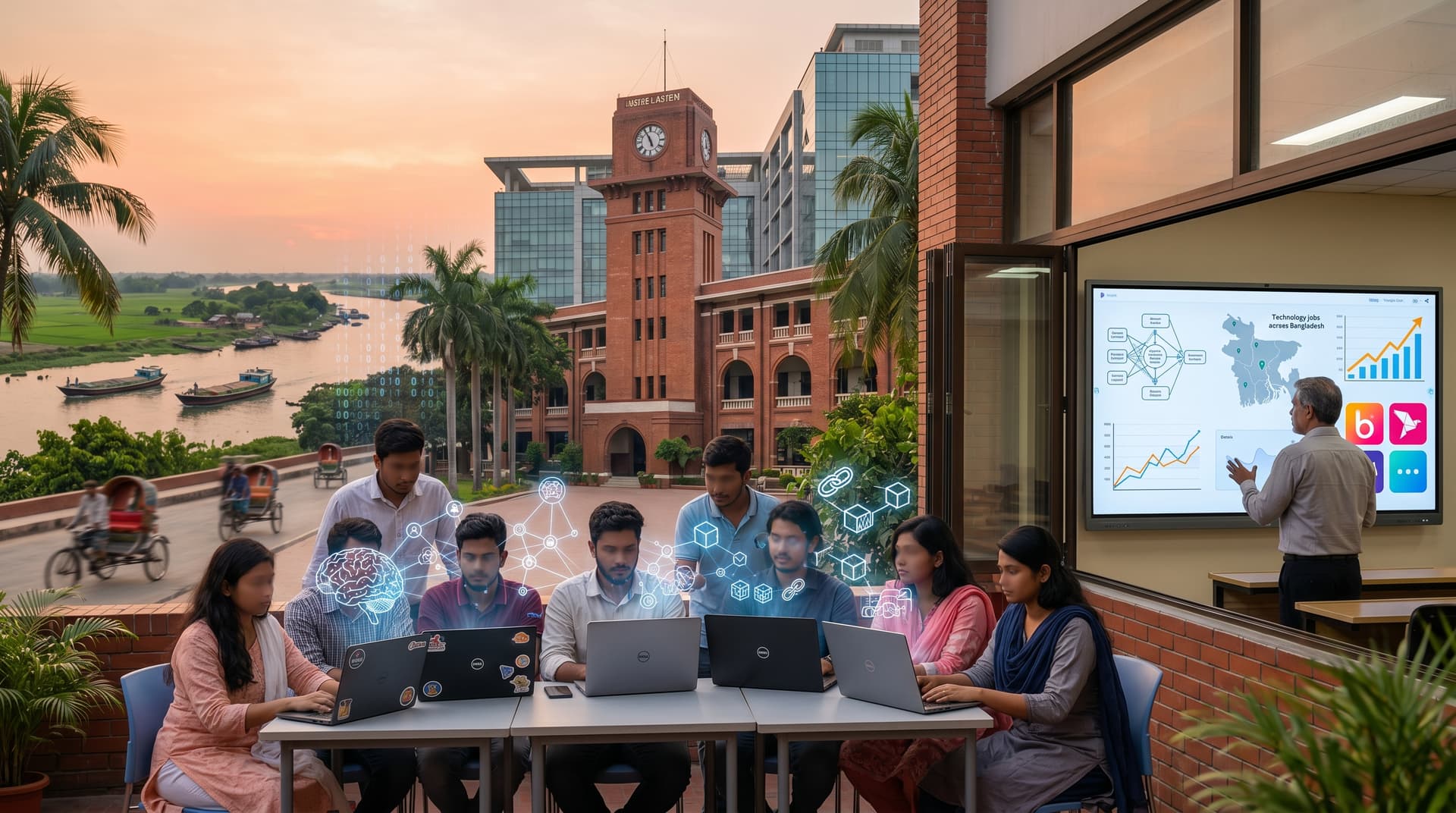AI-Driven Curriculum Changes Hit 80% of Bangladesh Universities