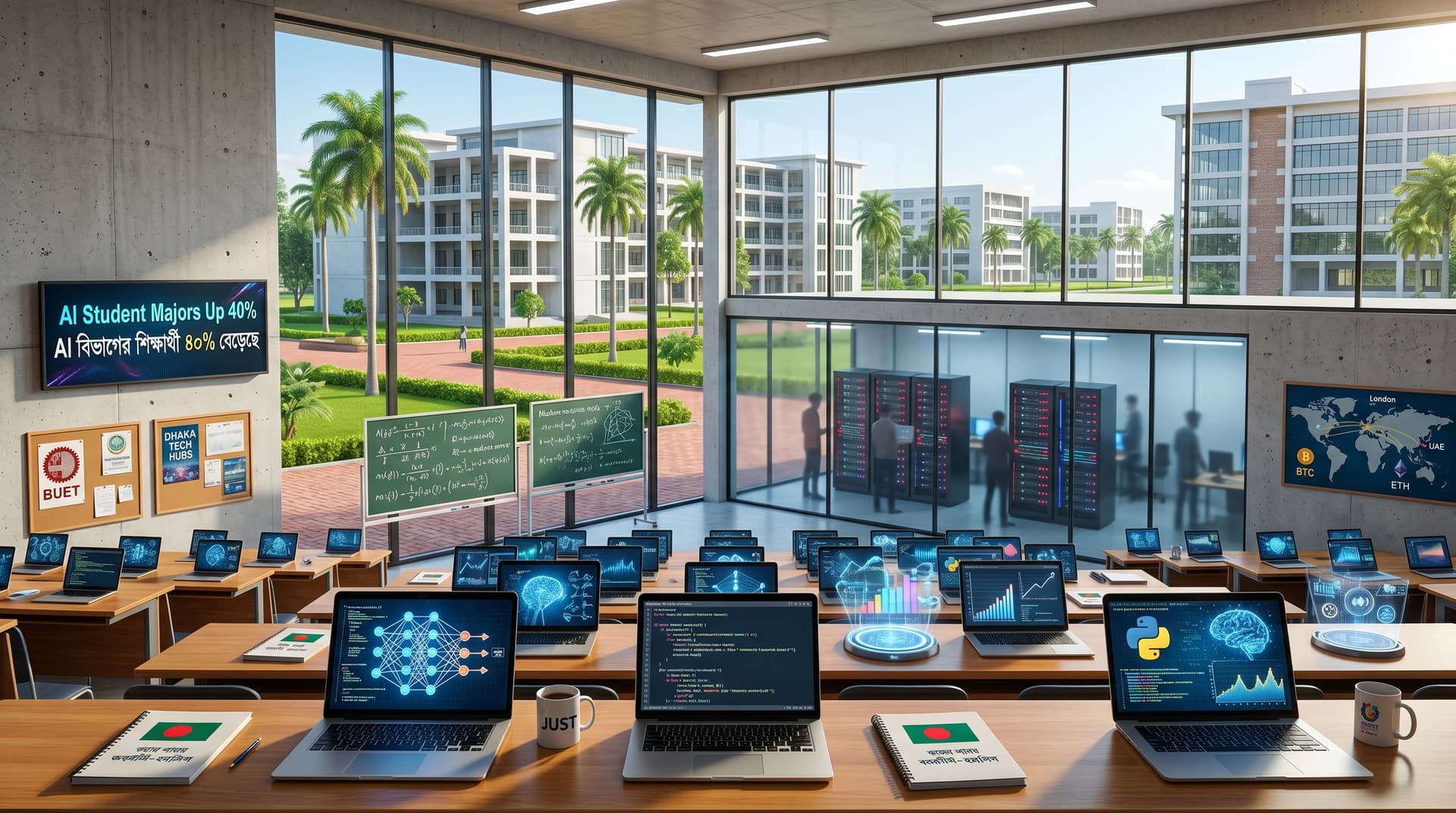 AI Student Majors Bangladesh: Universities See 40% Surge This Semester