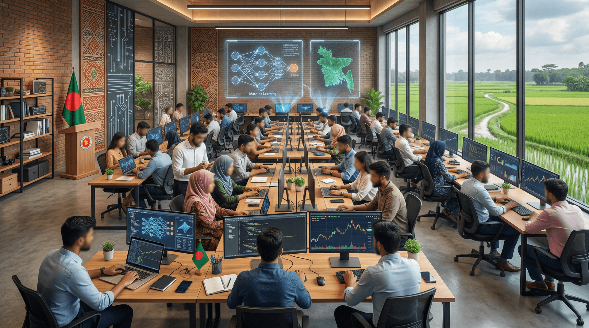 AI Workforce Transformation Hits 62% of Jobs, Bangladesh Skills Surge 25%