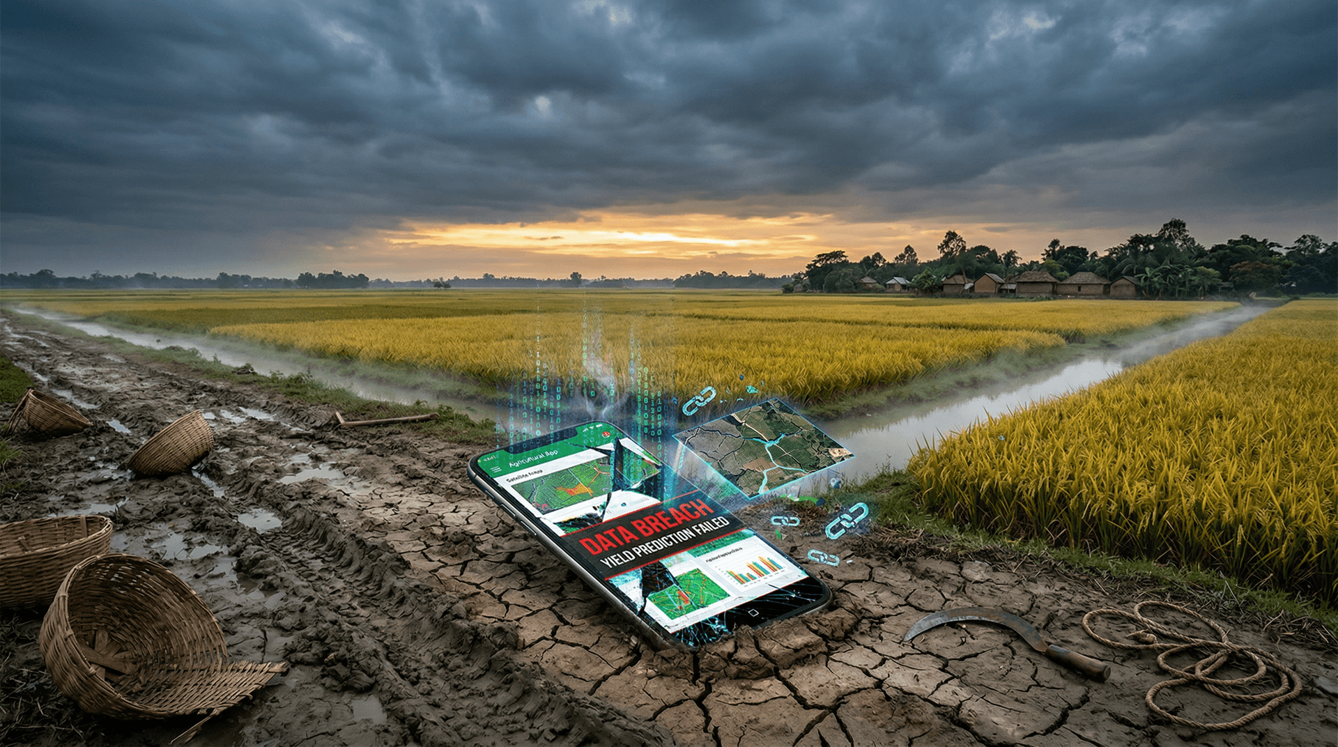 AI Jessore Farmers Face Data Breaches, Job Fears as BTC Hits $74K