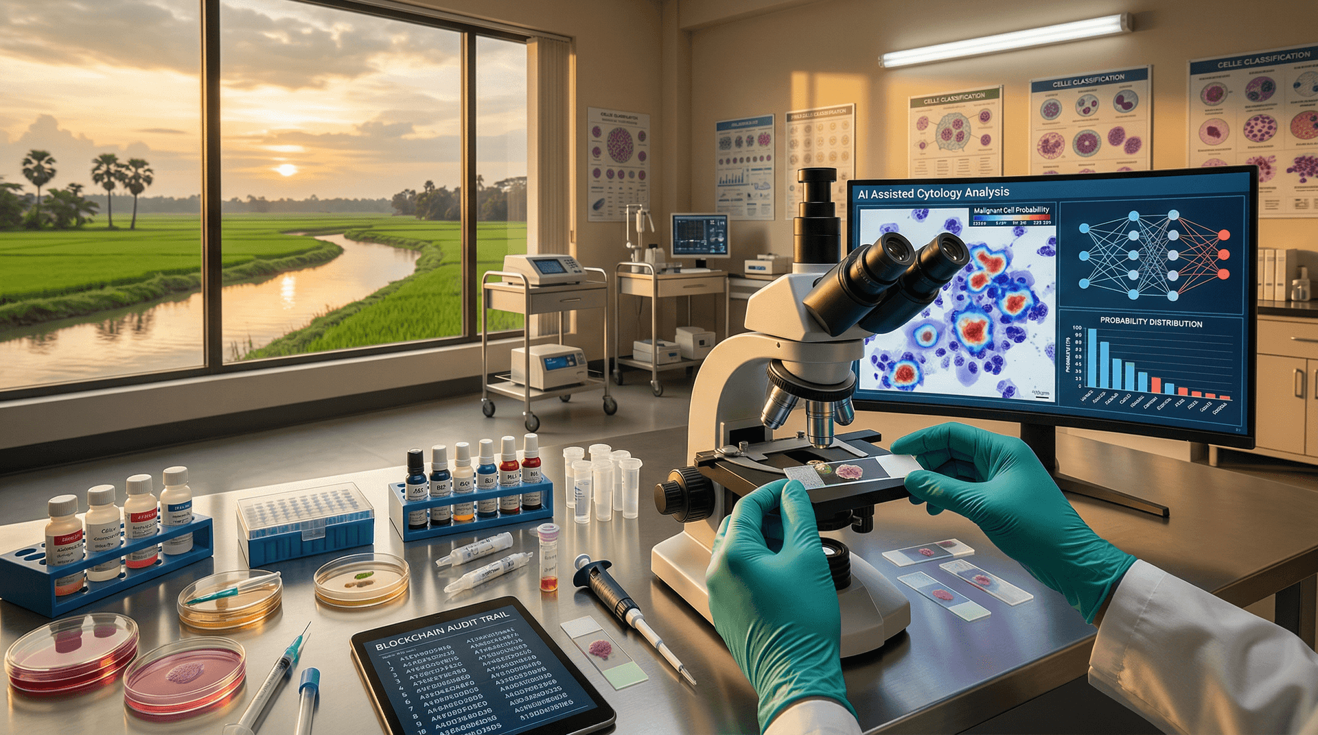 AI in Cytology Speeds Jessore Diagnostics as BTC Hits $74K