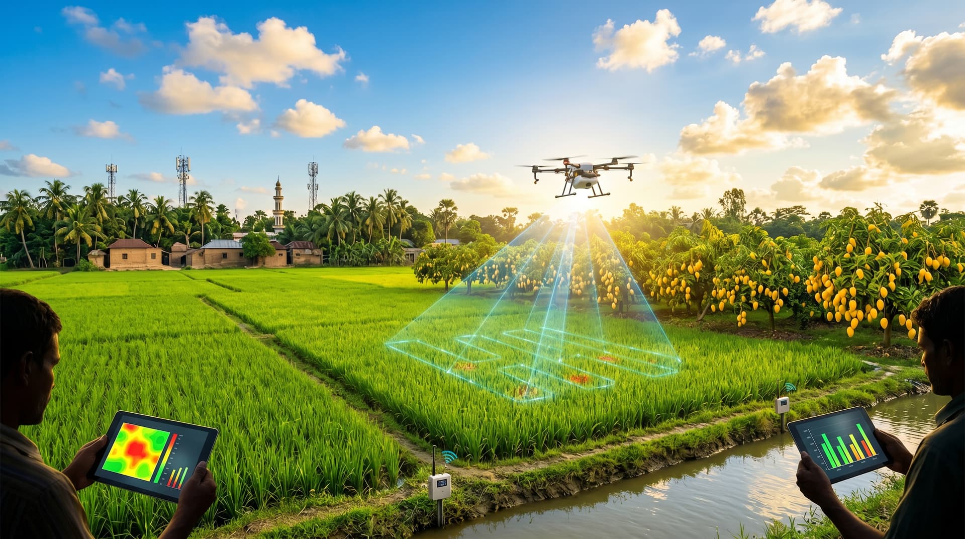 AI Agrotech Jessore Boosts Yields 15-20% as BTC Hits $75K