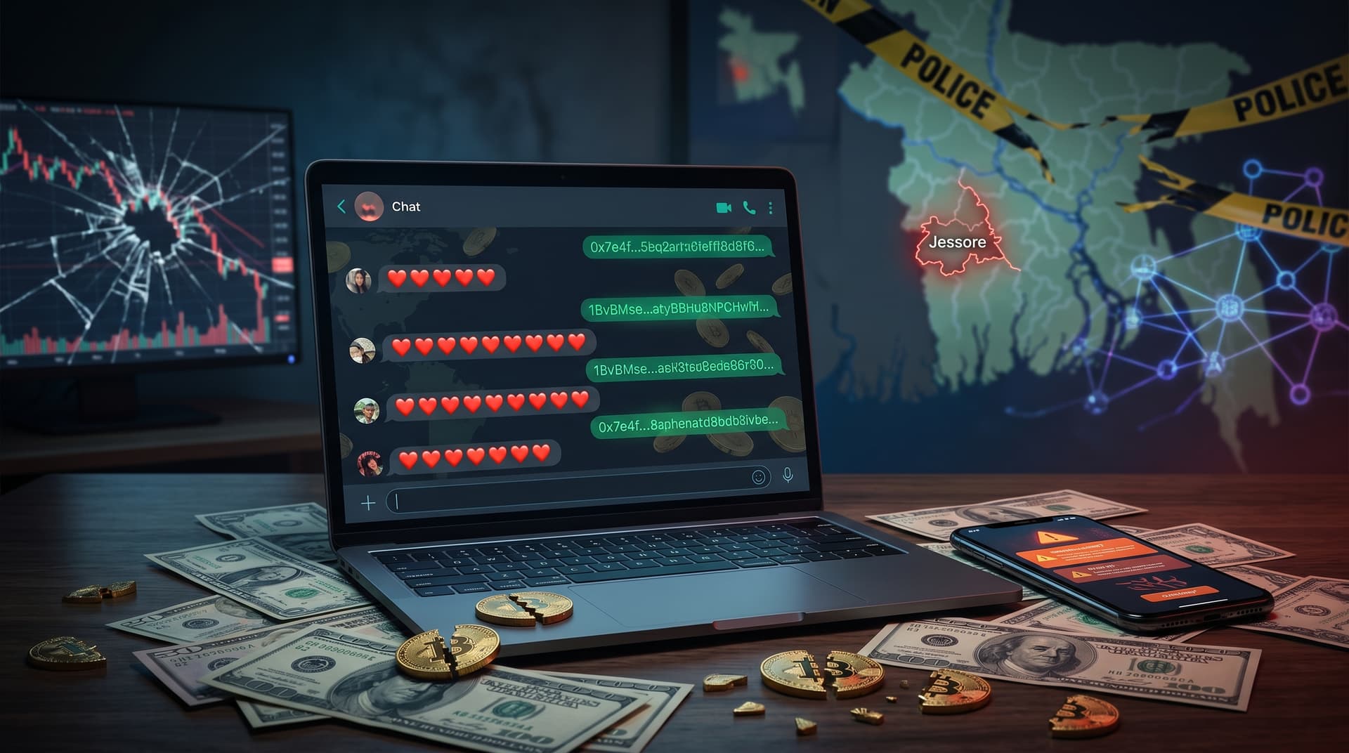 Romance Crypto Scam: US Busts $5.4M Fraud on Diaspora