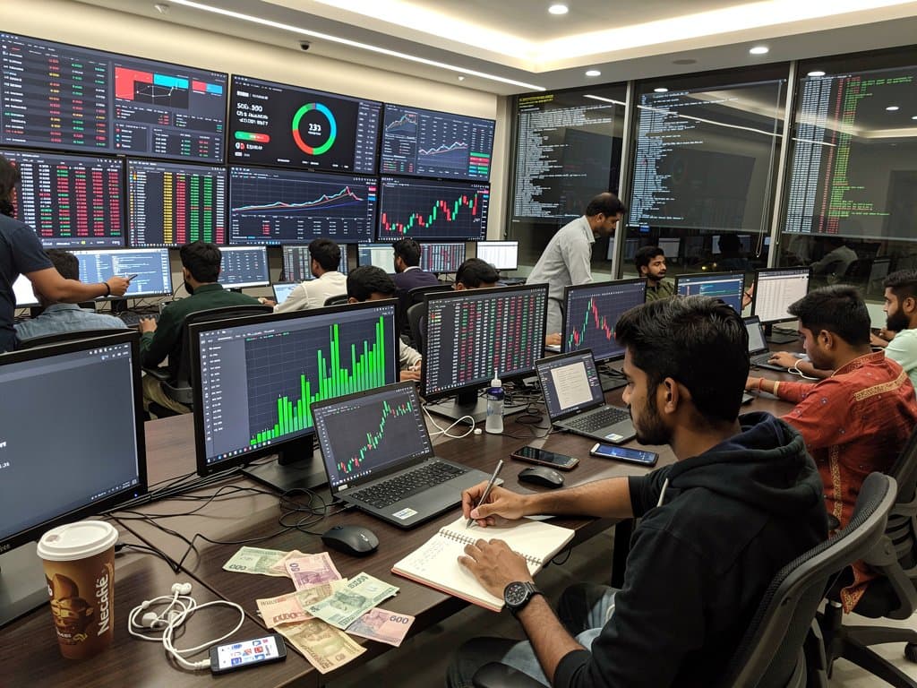 Jessore cafe traders monitor BTC at $75,903, derivatives alignment, and crypto apps amid vibrant local streets