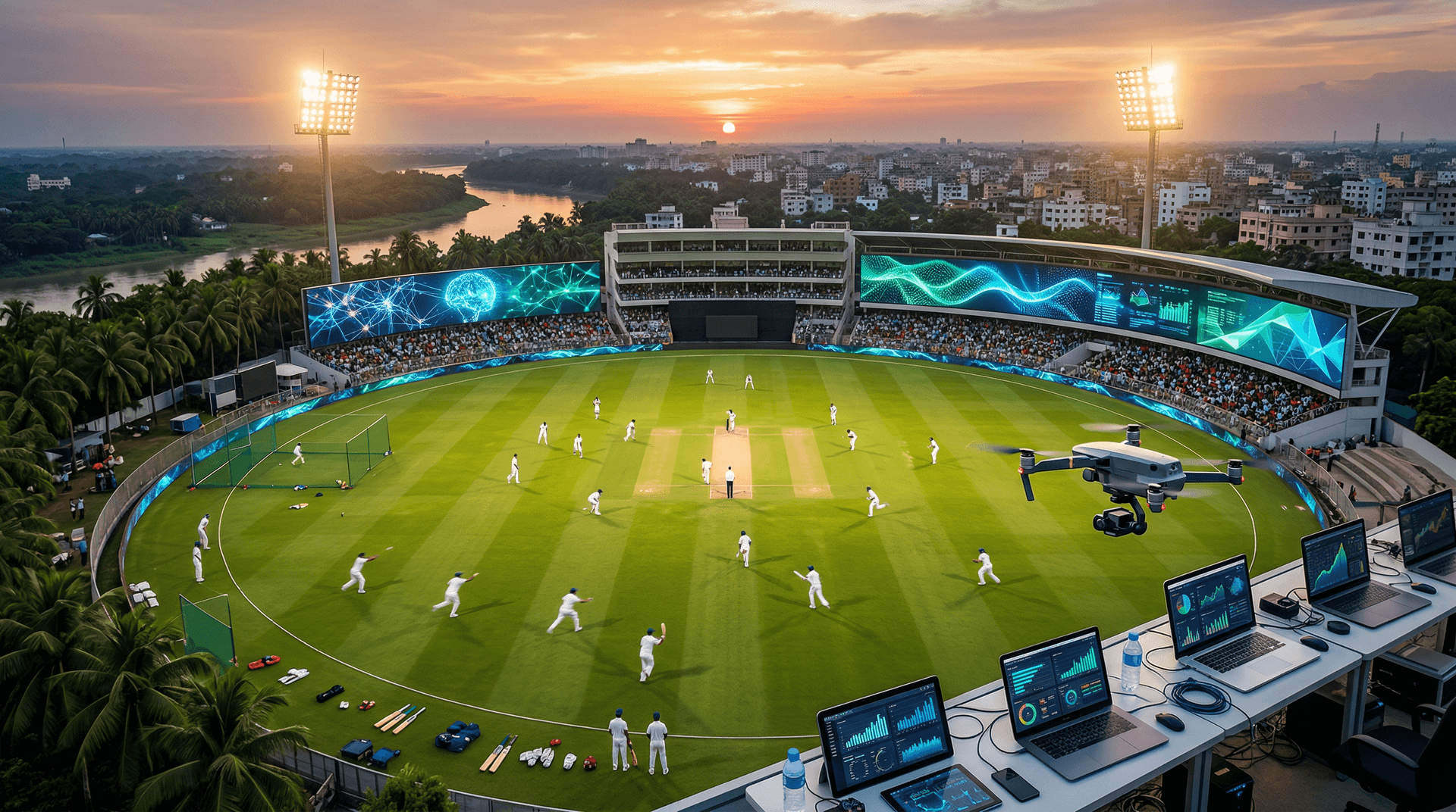 AI Sports Analytics Boost NFL Draft Prep, Bangladesh Cricket Next